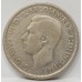 AUSTRALIA 1947 . FLORIN . ERROR / VARIETY . BROKEN U